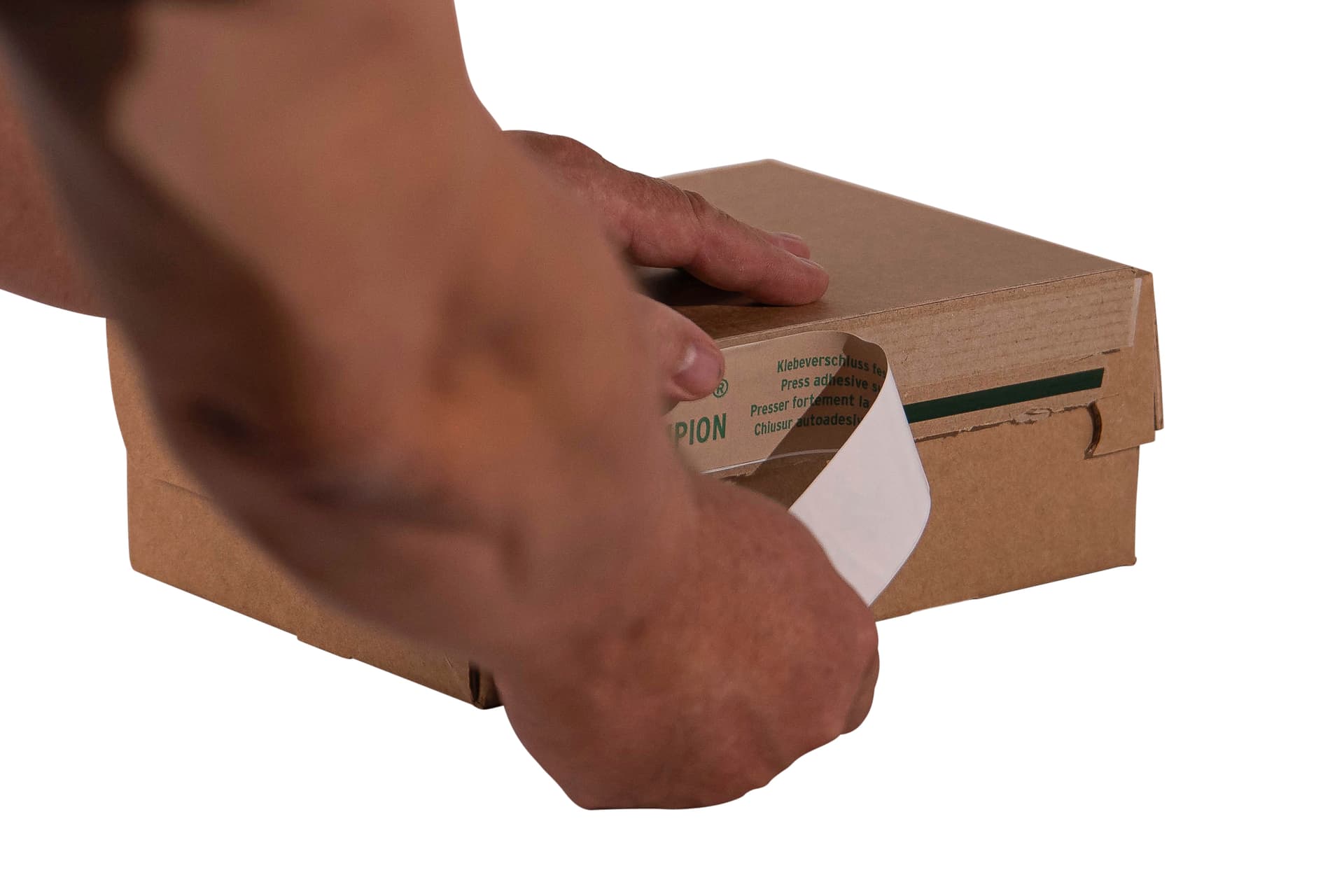 Versandbox 2-wellig braun