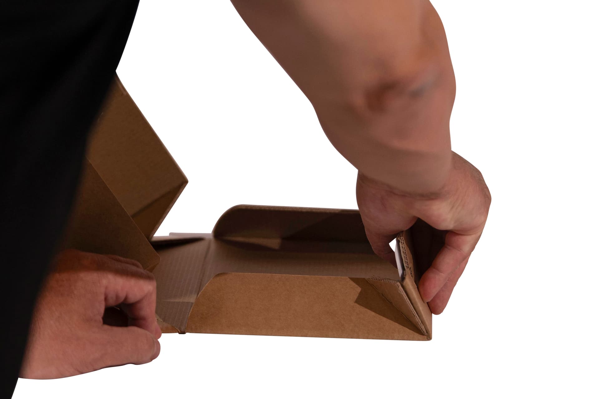 Versandbox 2-wellig braun