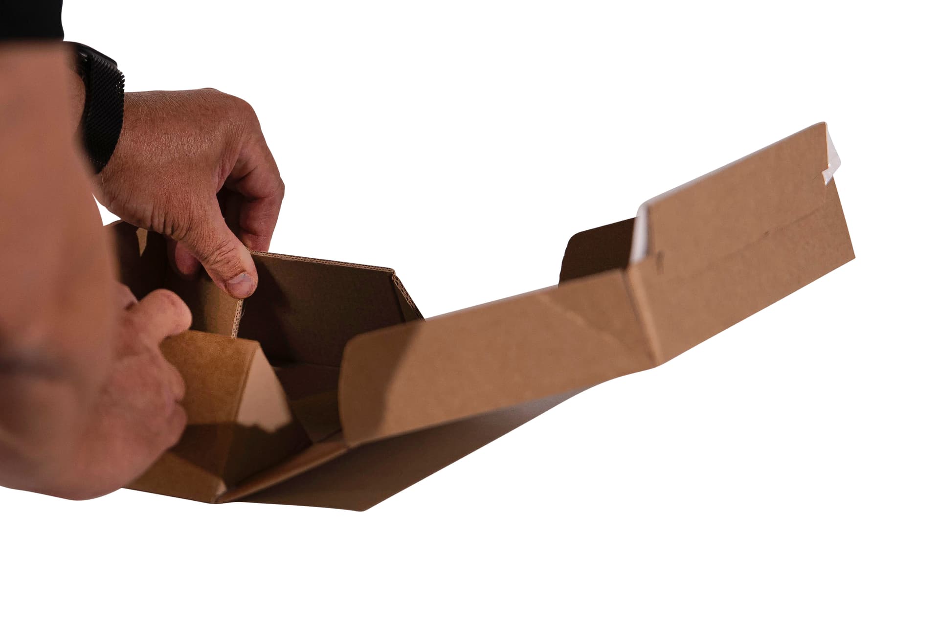 Versandbox 2-wellig braun