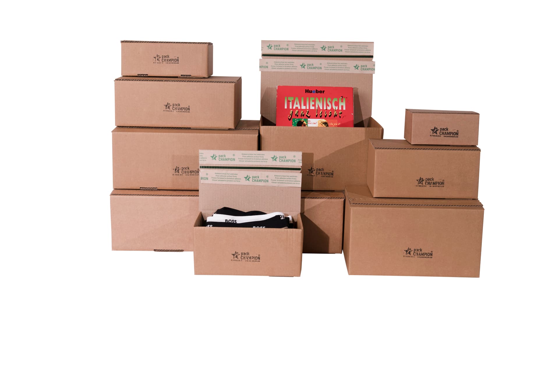Versandbox wiederverschließbar