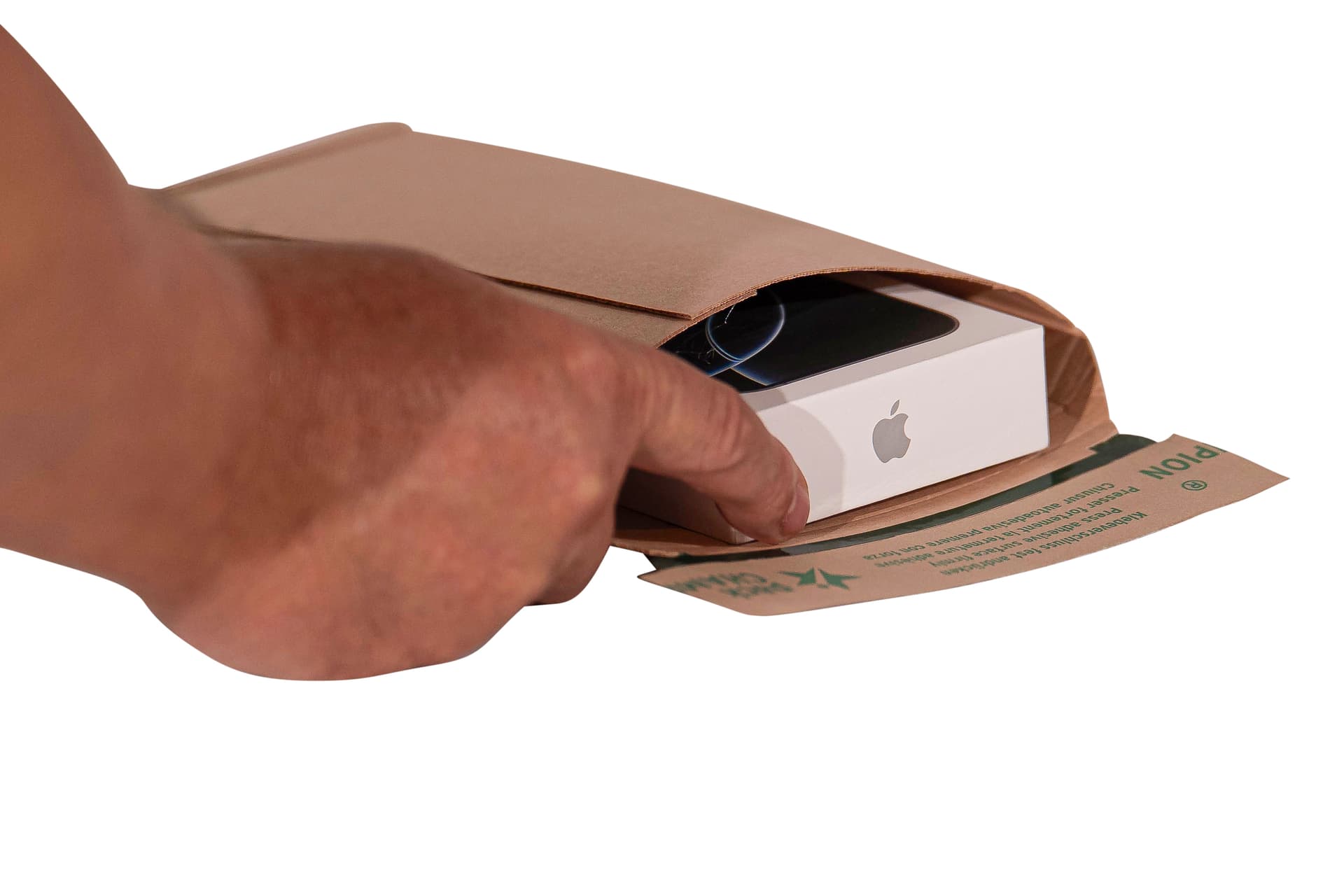 Versandtasche braun
