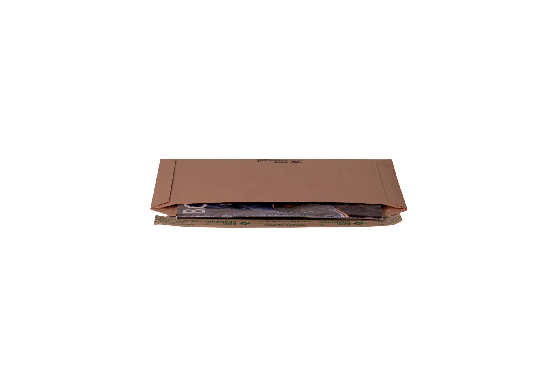 Versandtasche quer DIN C4 braun 330x230x30
