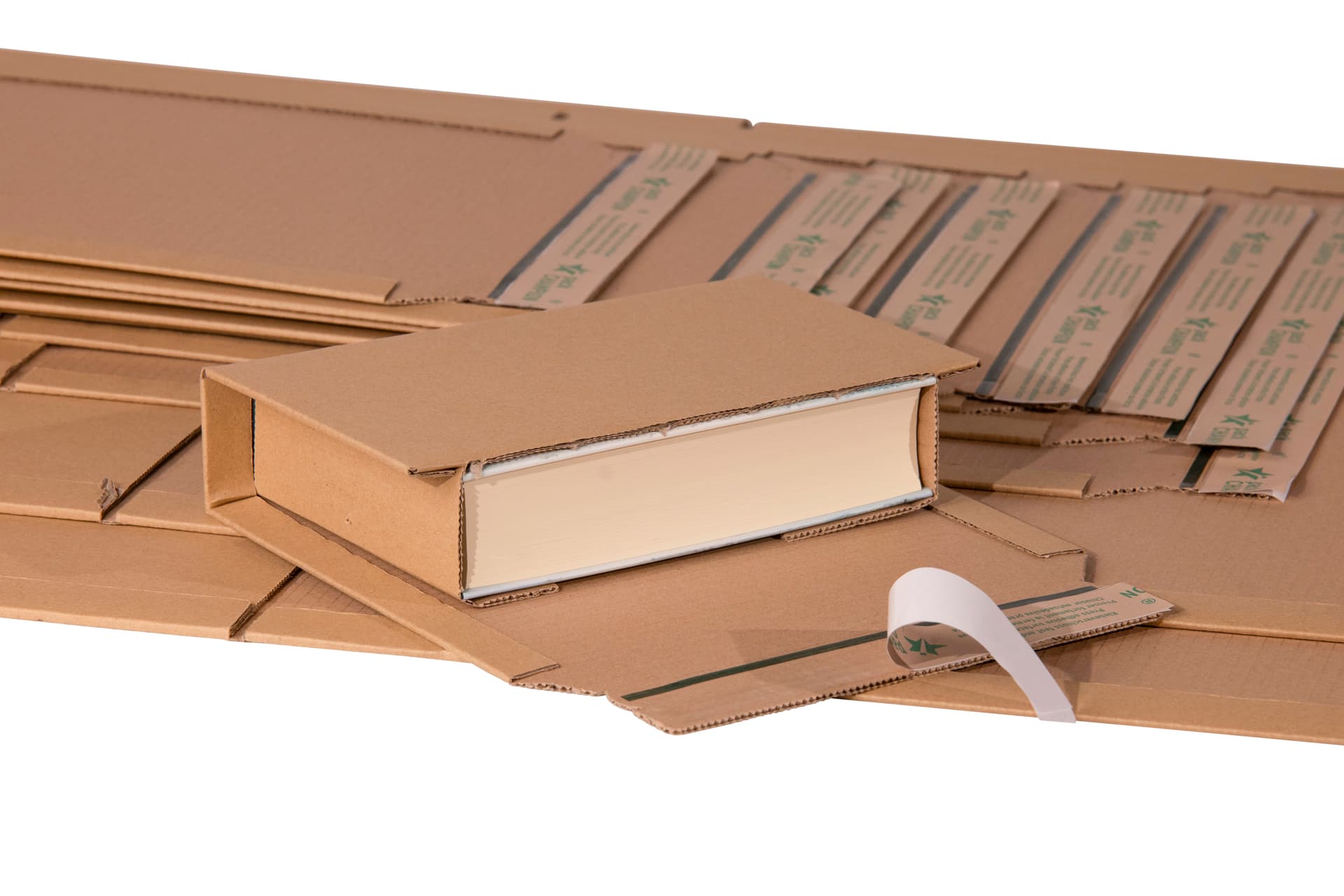 Wickelverpackung seitlich