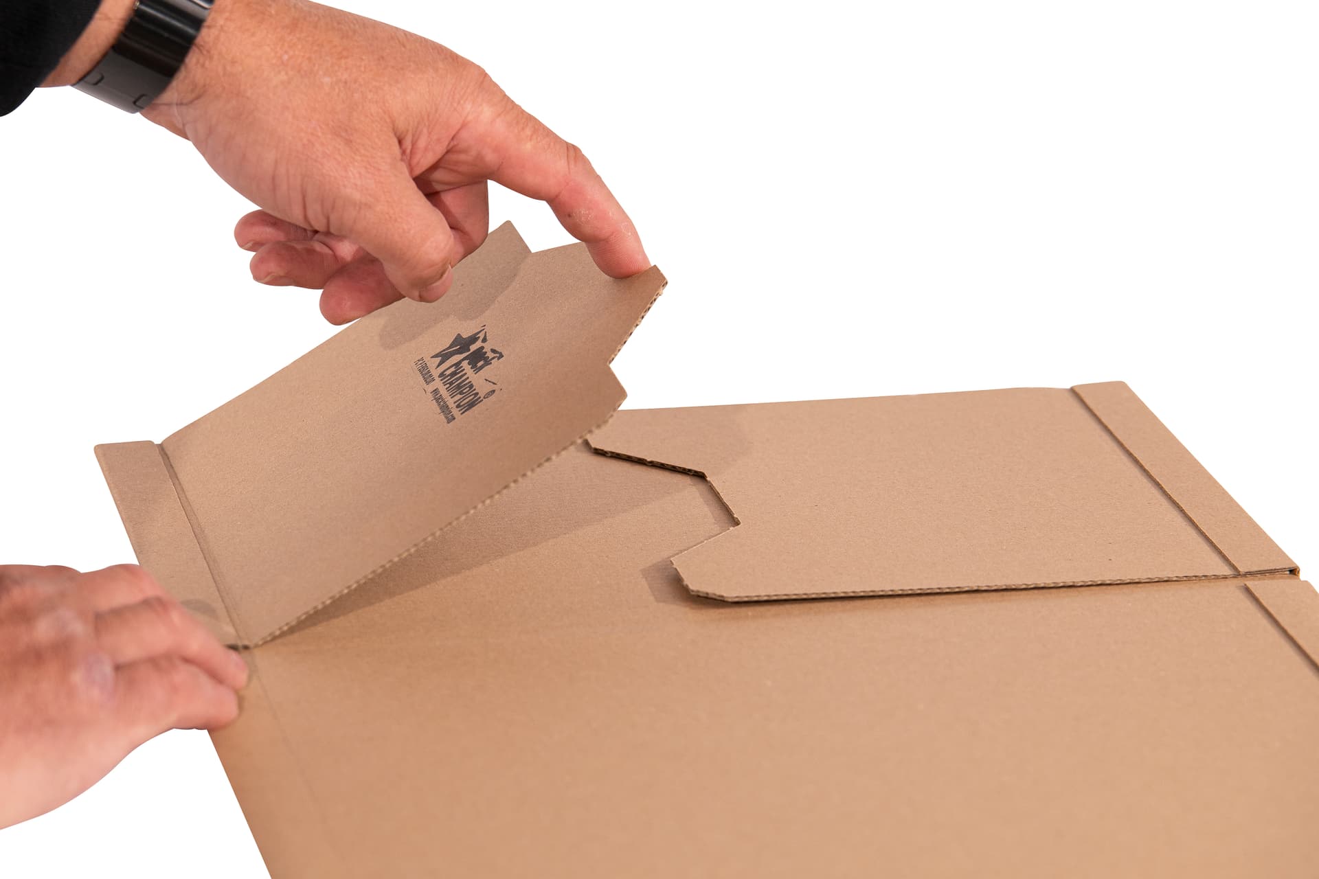 Wickelverpackung seitlich leicht