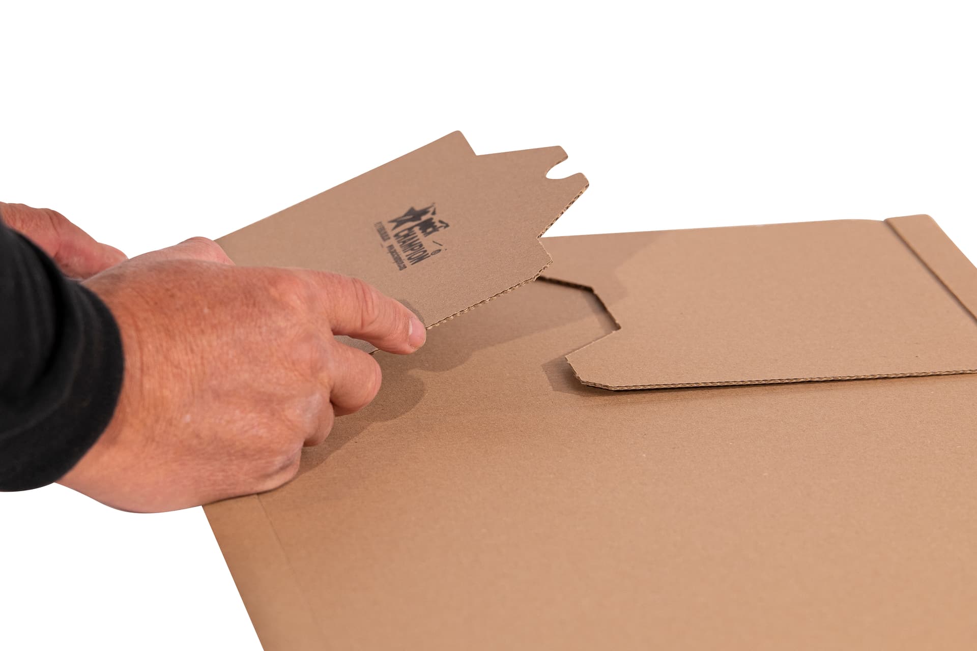 Wickelverpackung seitlich leicht