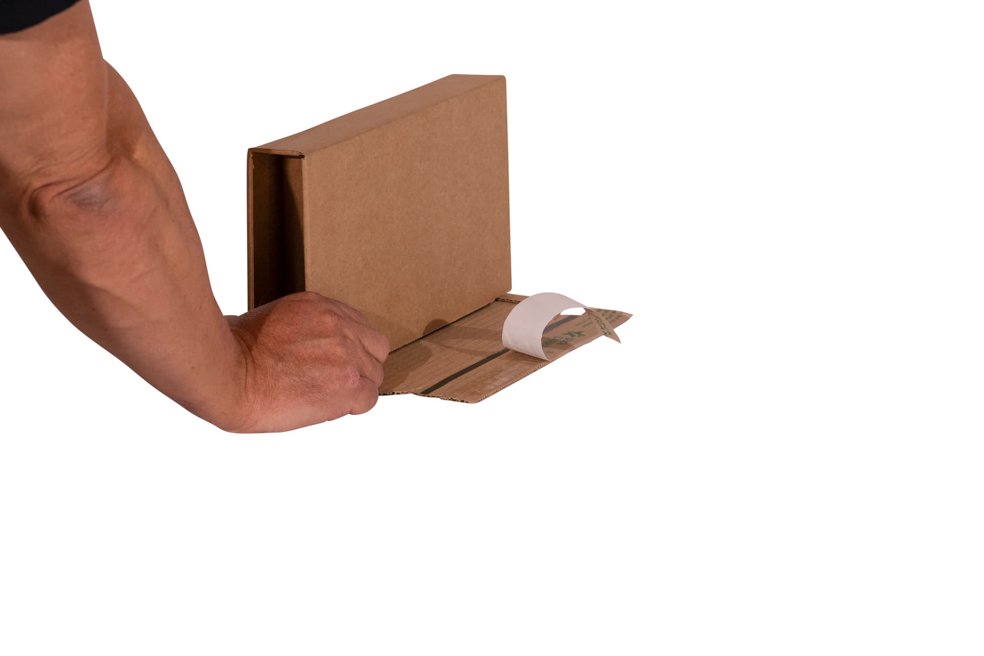 Wickelverpackung seitlich massiv