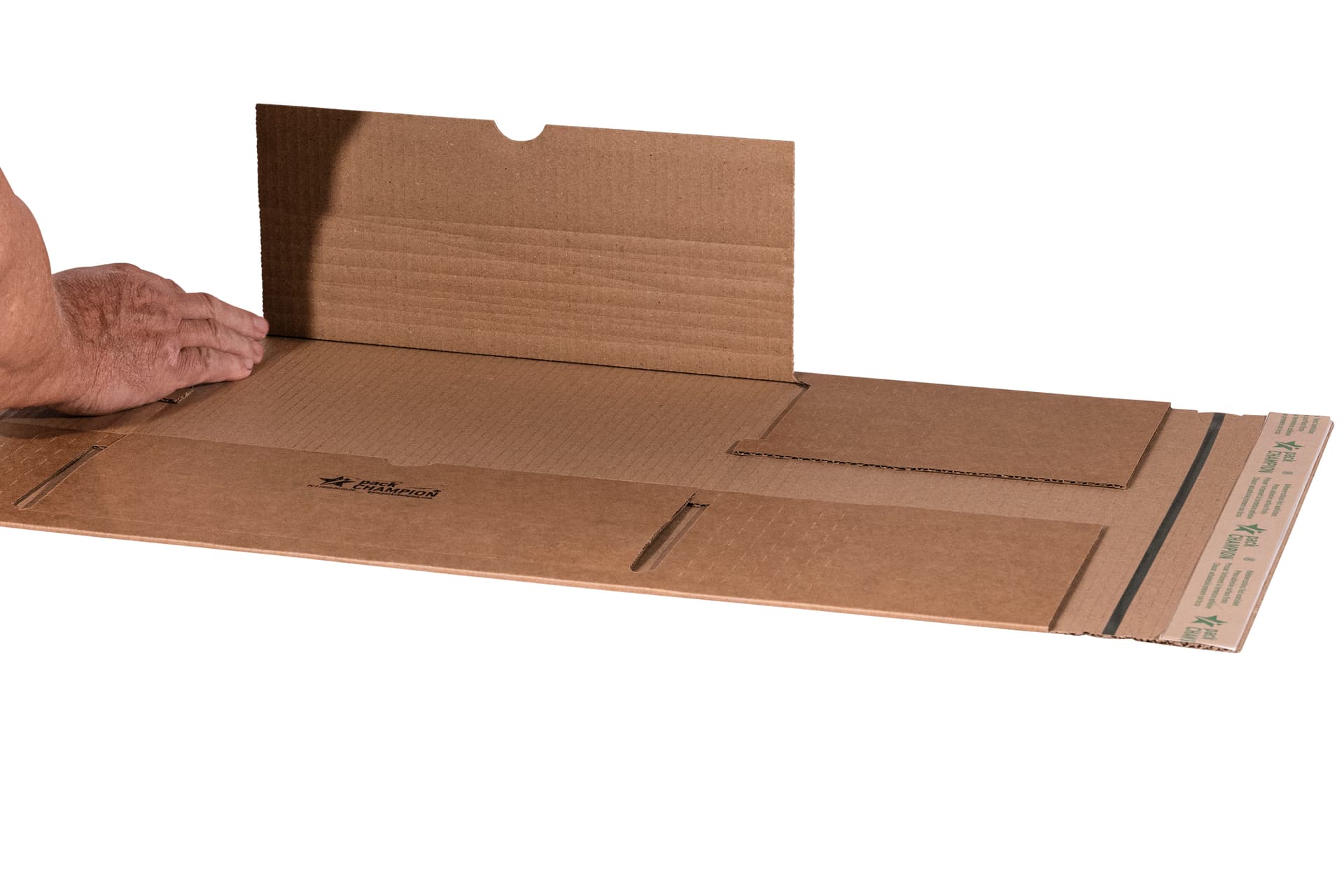Wickelverpackung zentral