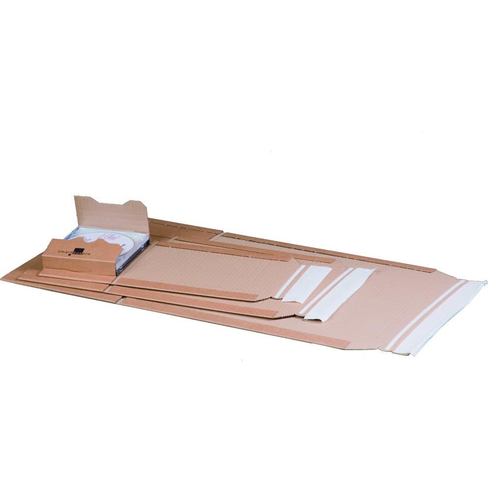 Universalverpackung 1-wellig braun · A5 · 219 × 157 × 54 mm · AM 263x165x64 mm