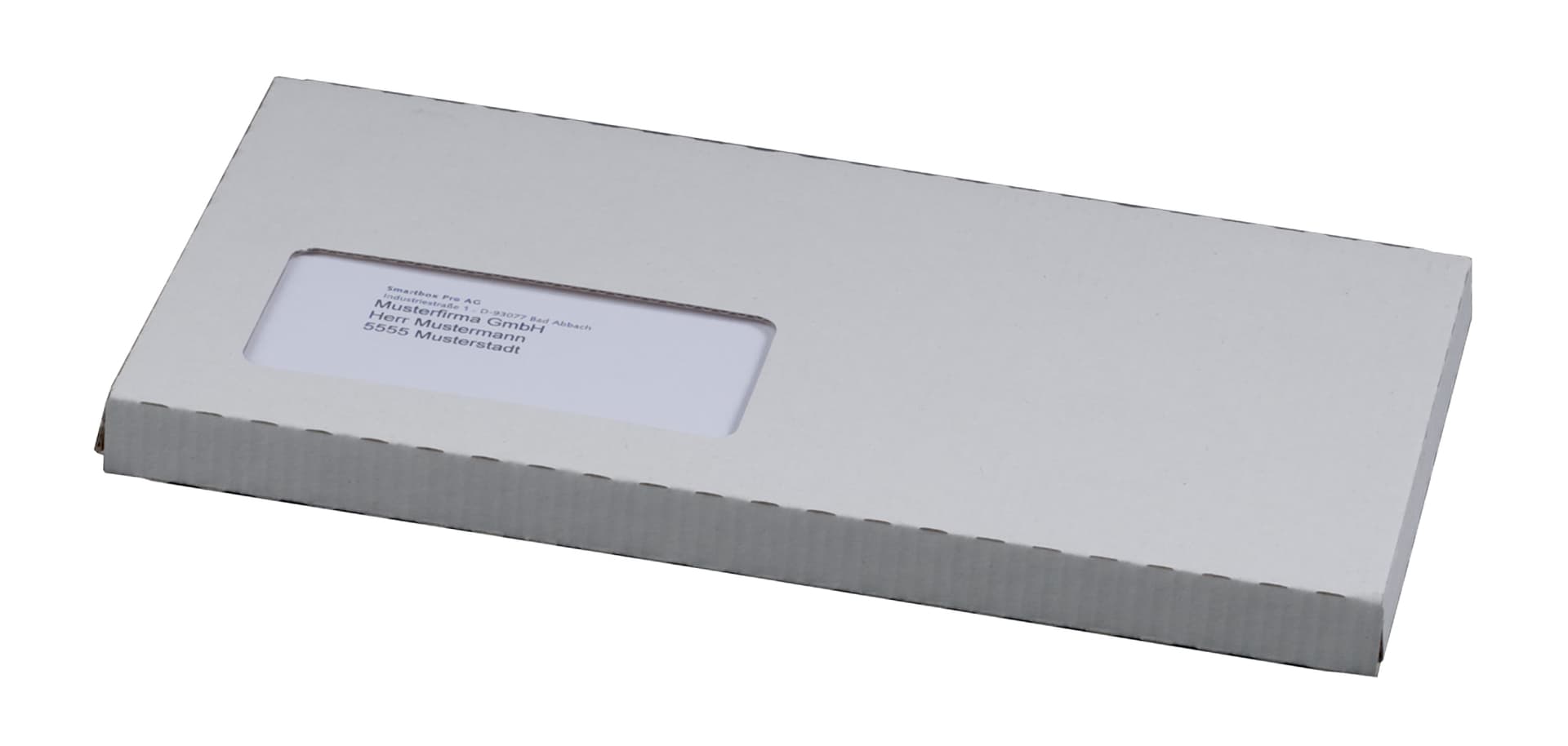 CD-Jewel-Mailer DIN Lang 1-wellig weiß · 225 × 125 × 12 mm · Art. 211111050