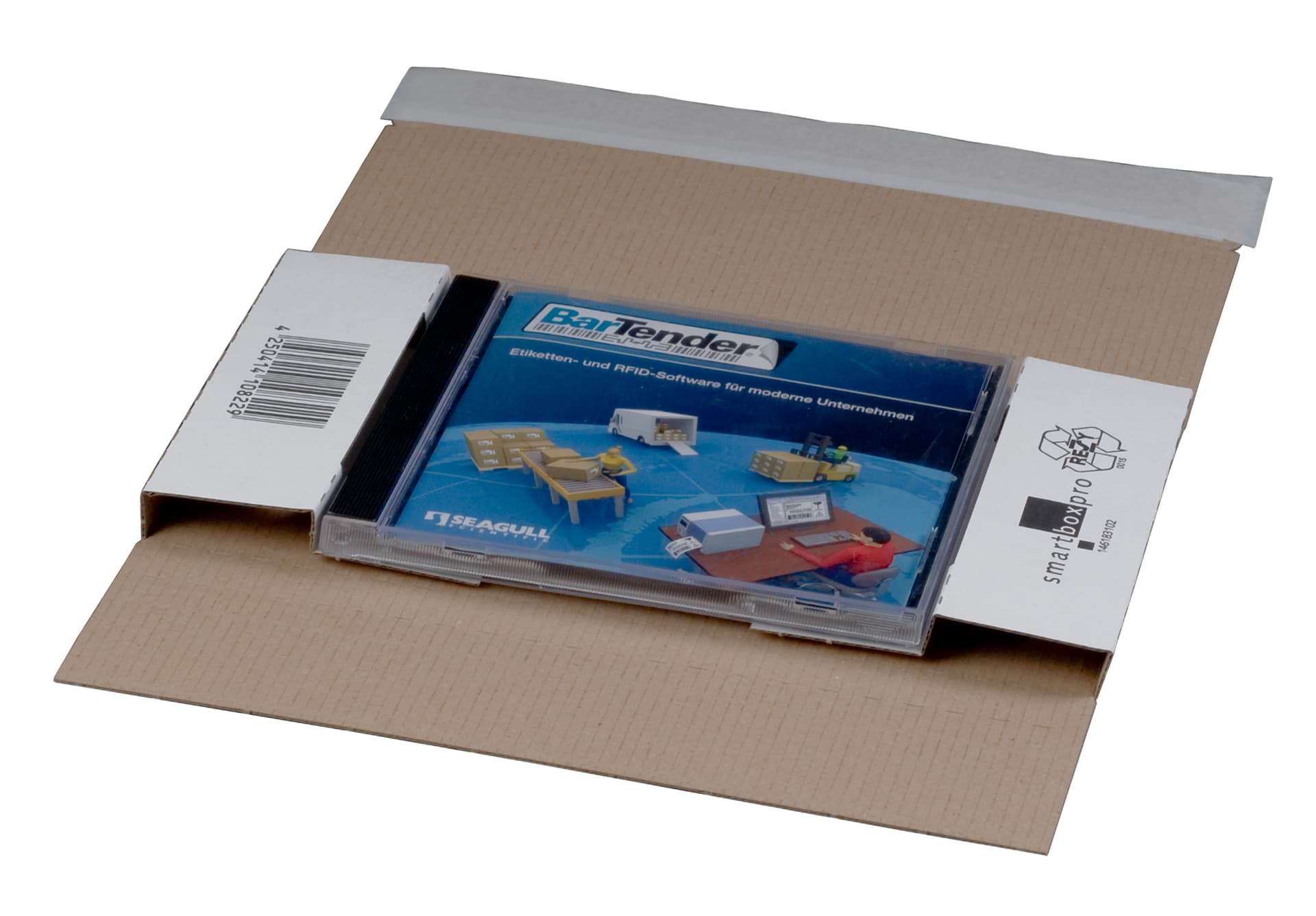 CD-Jewel-Mailer DIN Lang 1-wellig weiß