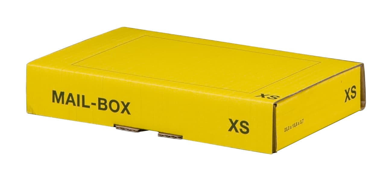 Mail-Box 1-wellig gelb