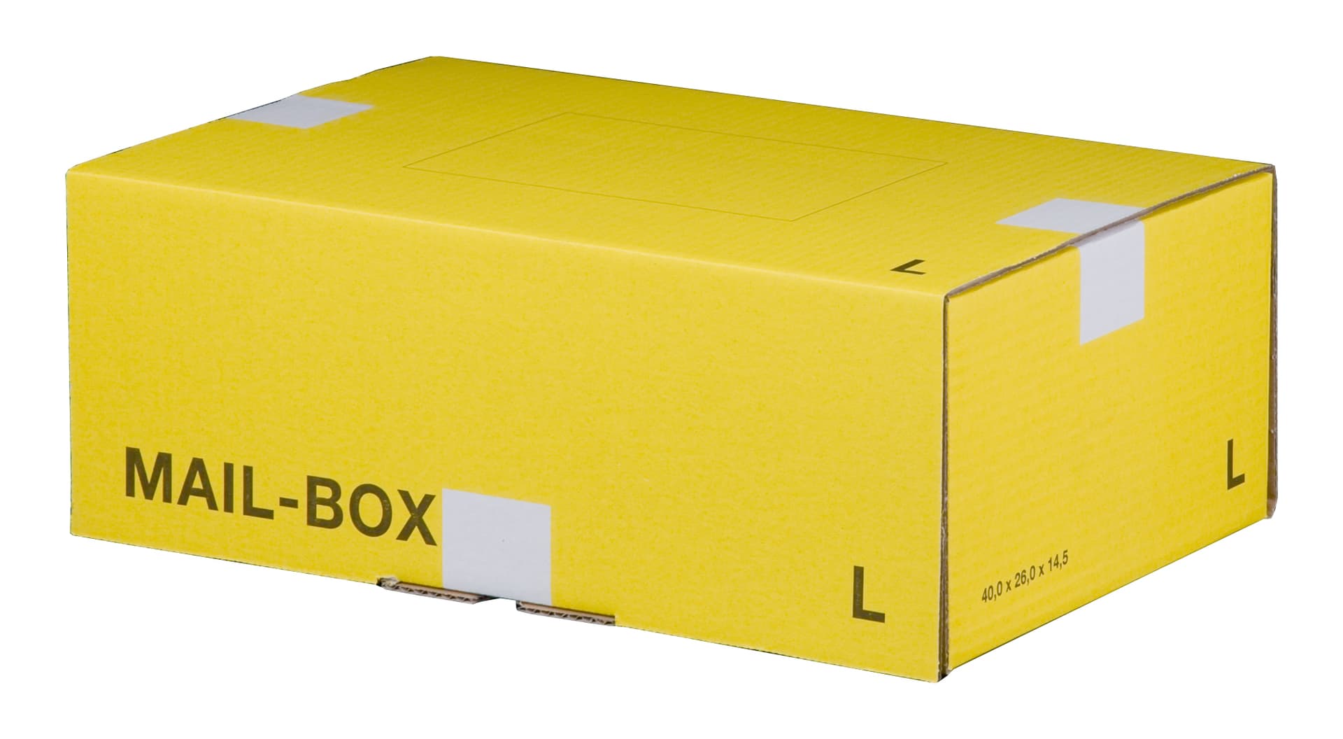 Mail-Box 1-wellig gelb