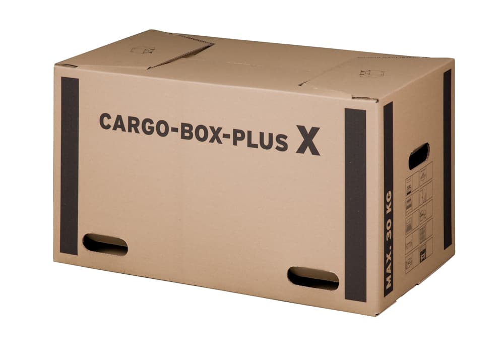 CargoBox plus X 2-wellig braun