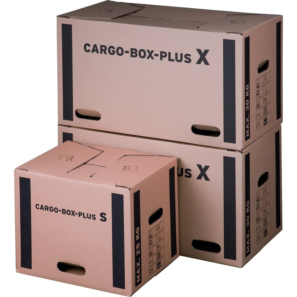 CargoBox plus X 2-wellig braun · 660 × 350 × 360 mm