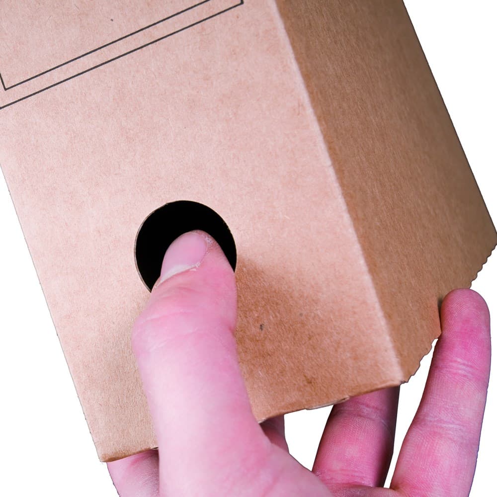 Archivbox für Hängemappen 1-wellig braun · 328 × 115 × 239 mm