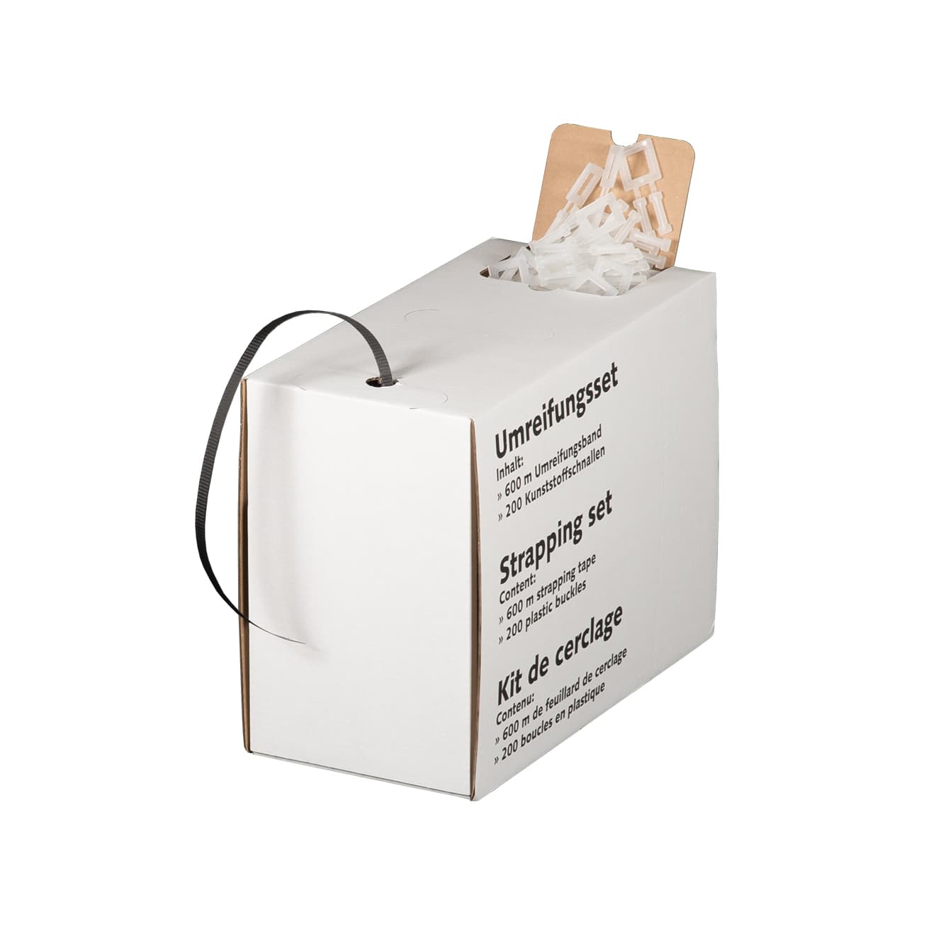 Umreifungsset weiß · 160 × 320 × 250 mm · je Pack