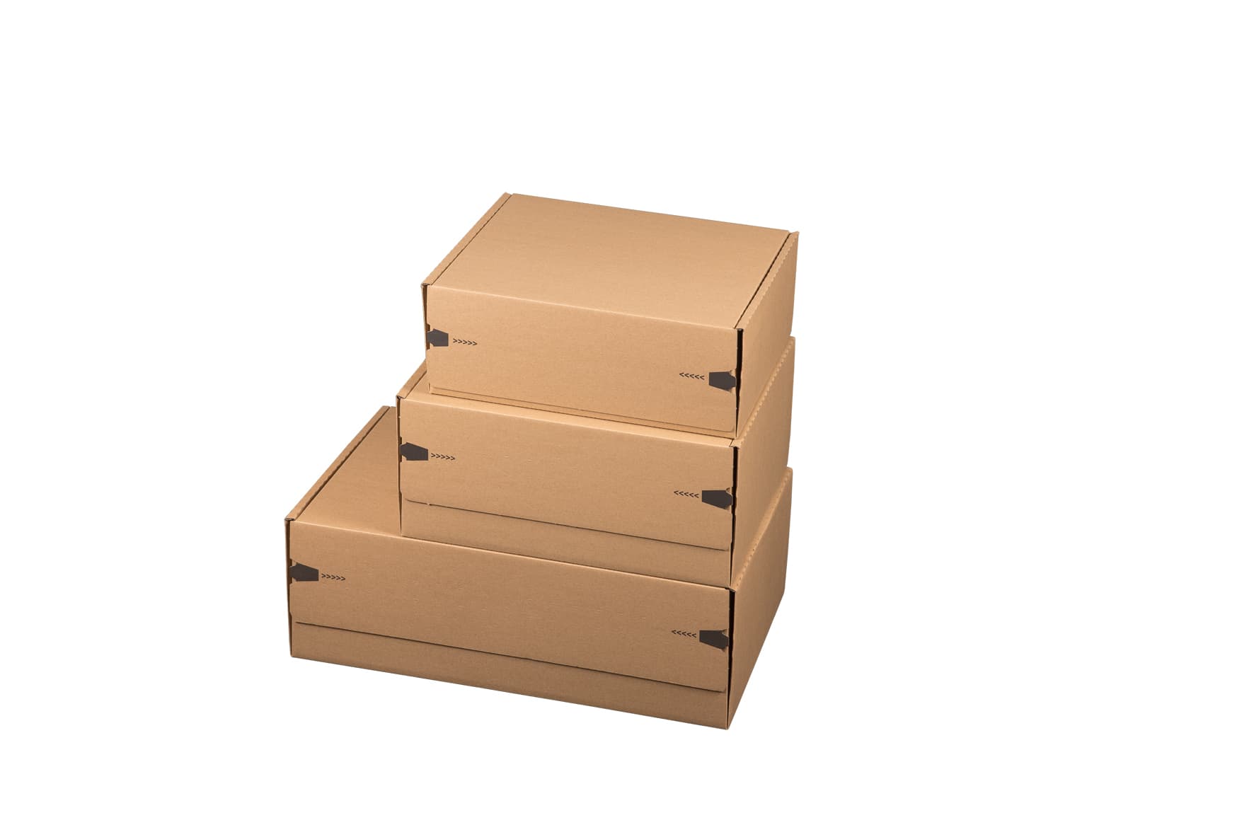 Modulbox 1-wellig braun