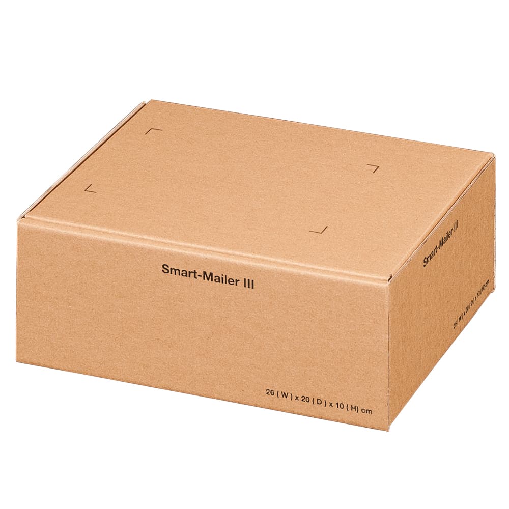 Smart-Mailer 1-wellig braun