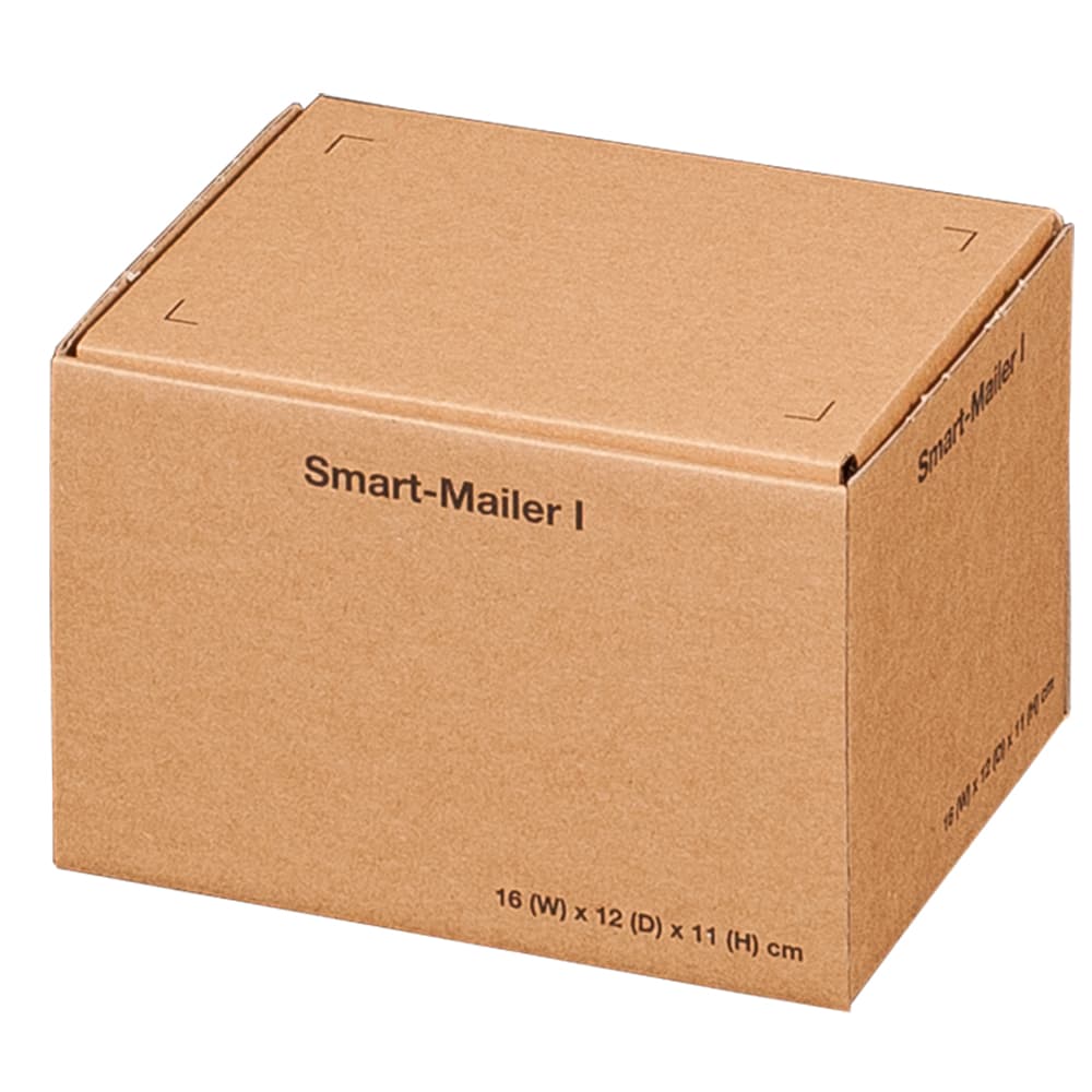 Smart-Mailer 1-wellig braun