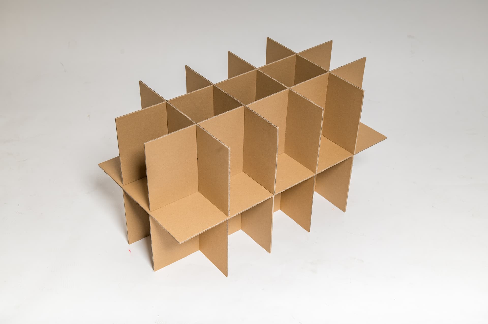Gläserkarton 2-wellig braun · 640 × 340 × 360 mm