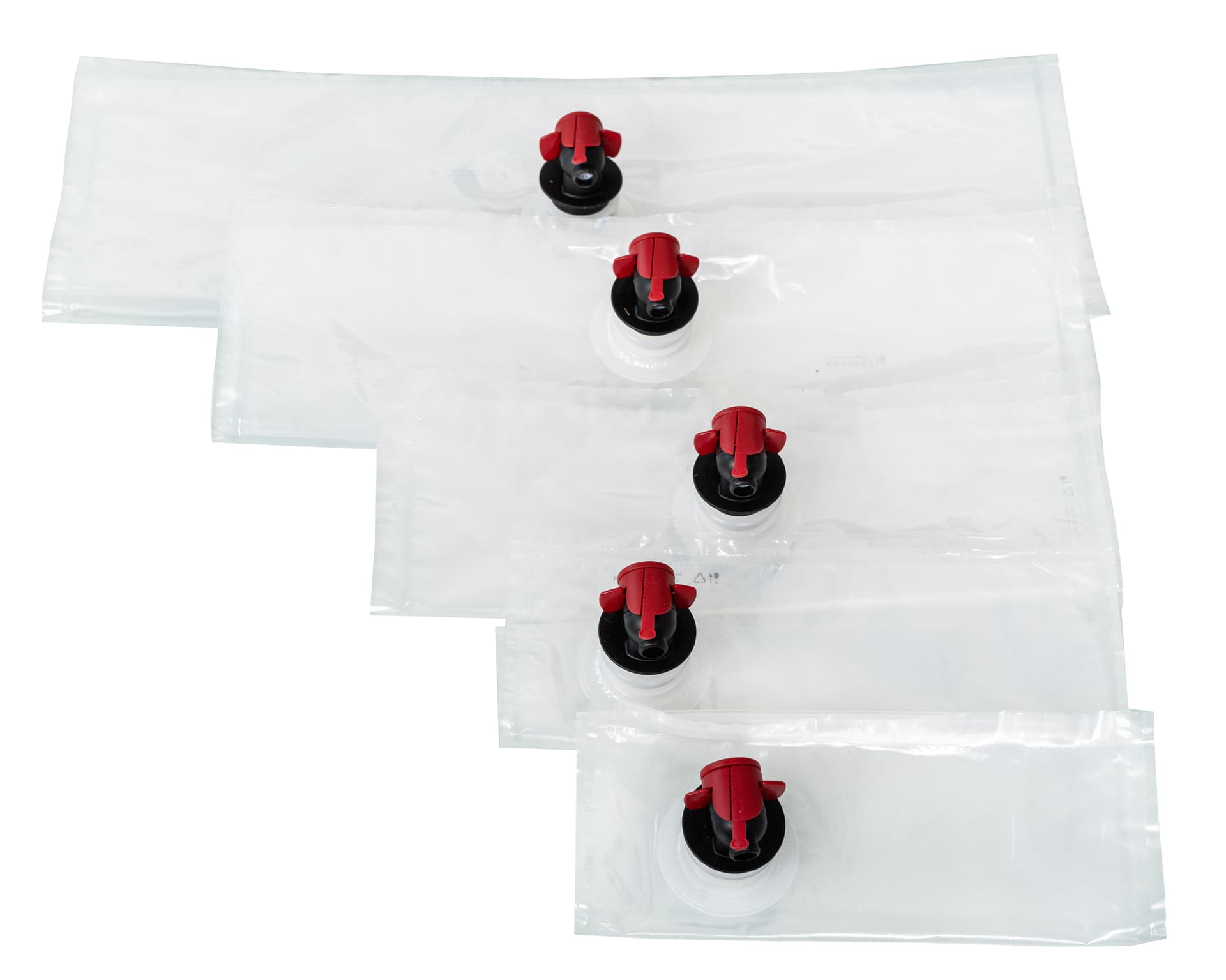 Beutel für Bag-in-Box transparent