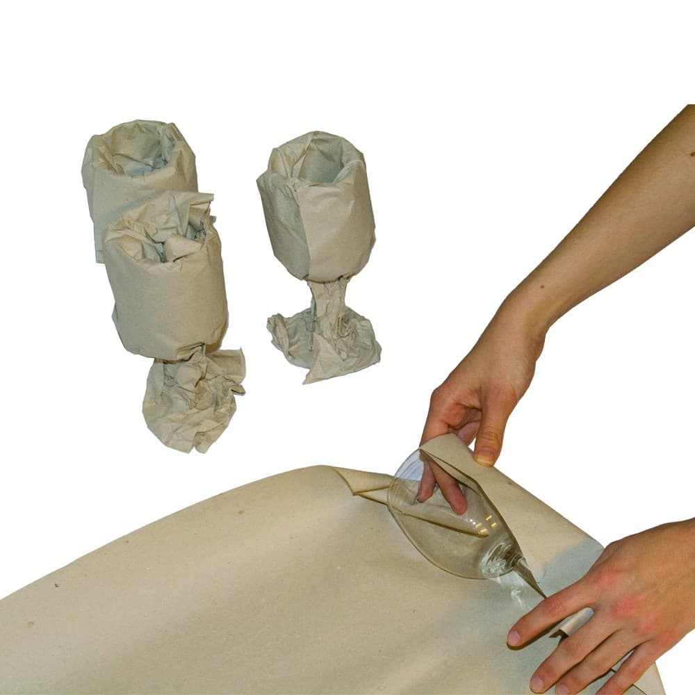 Packseide grau