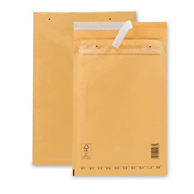 Luftpolster Versandtasche braun