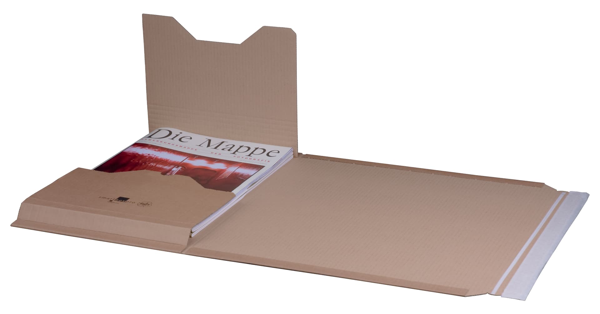 Universalverpackung 1-wellig braun · A3 · 456 × 320 × 70 mm · AM 508x325x86 mm