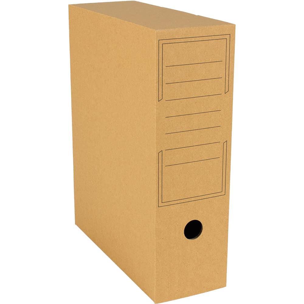Archiv-Ablagebox 100 Select 1-wellig braun · 319 × 94 × 257 mm