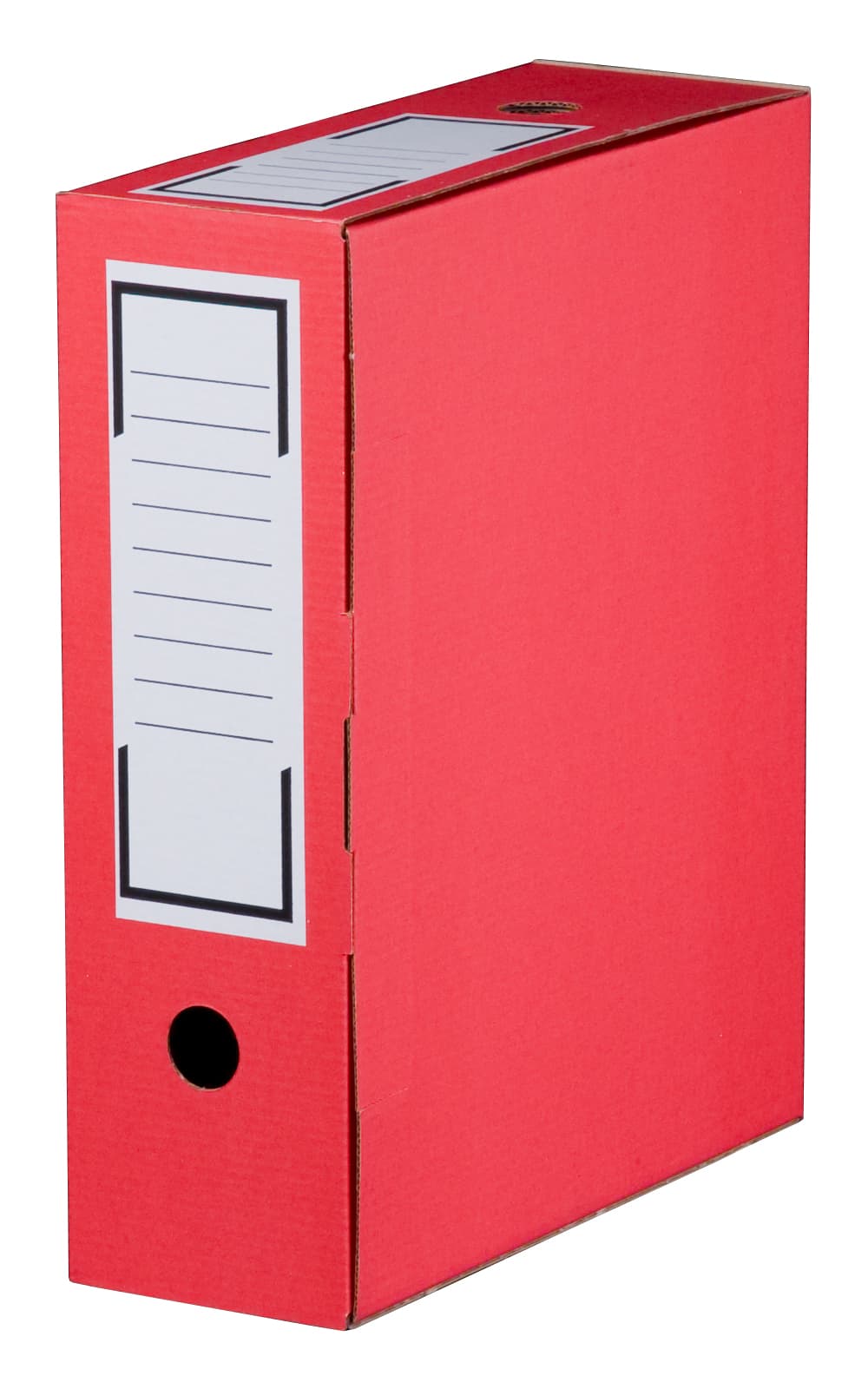 Archiv-Ablagebox 1-wellig rot · 315 × 260 × 96 mm