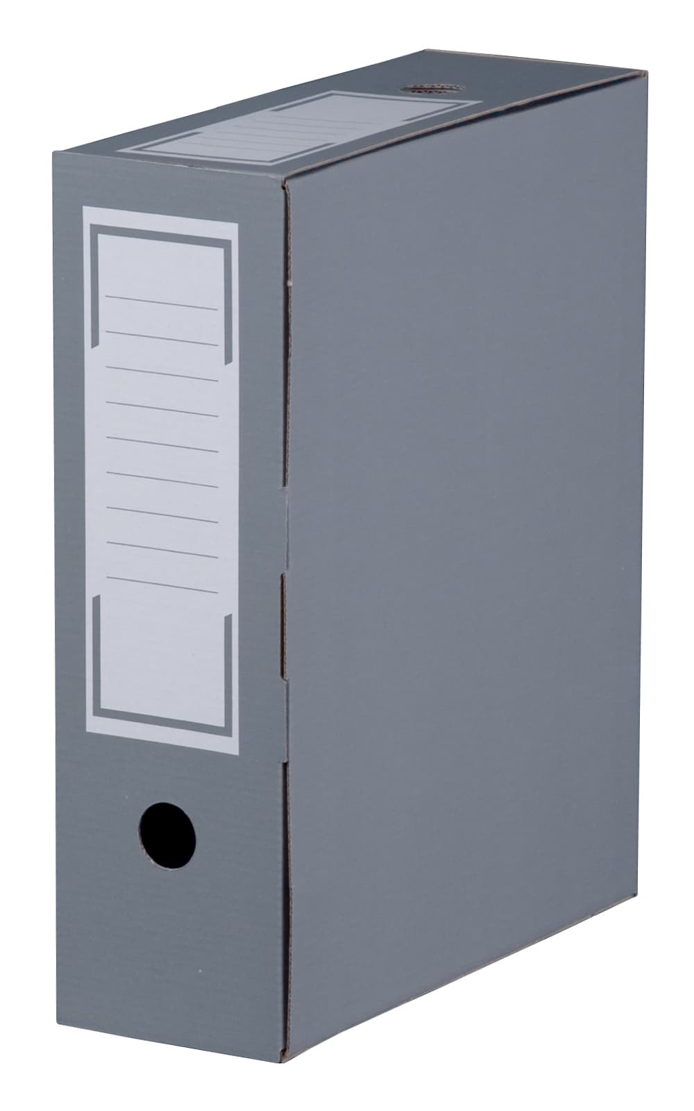 Archiv-Ablagebox 1-wellig grau · 315 × 260 × 96 mm