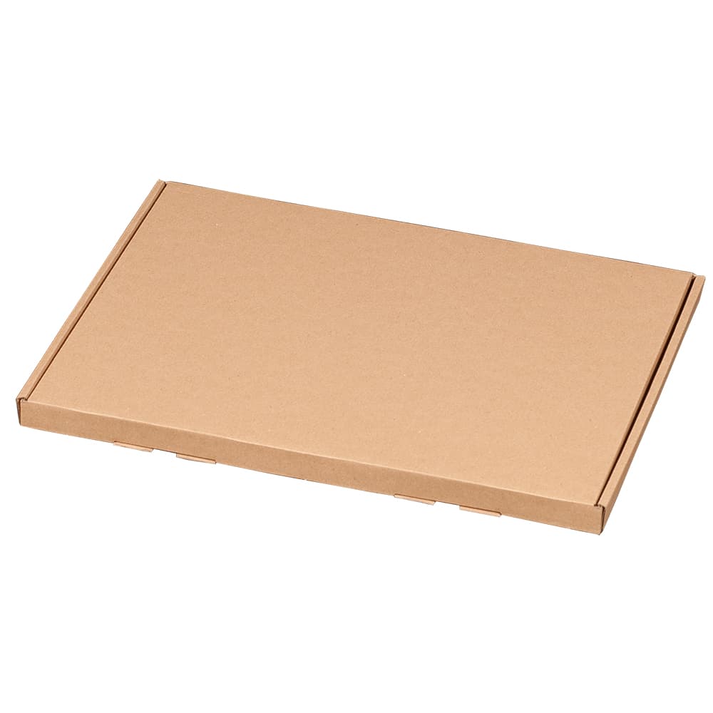 Großbriefkarton 1-wellig braun · A4 · 345 × 245 × 17 mm