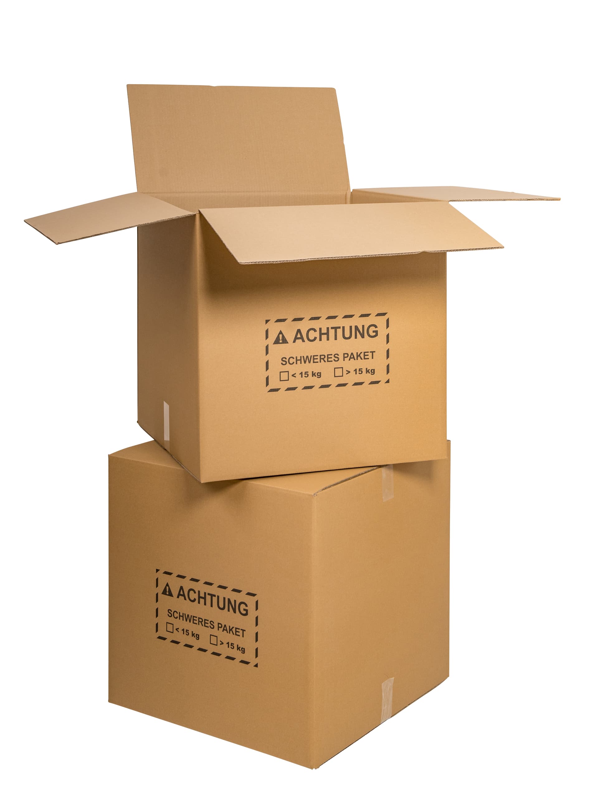 Versandkarton 2-wellig braun · 588 × 588 × 579 mm